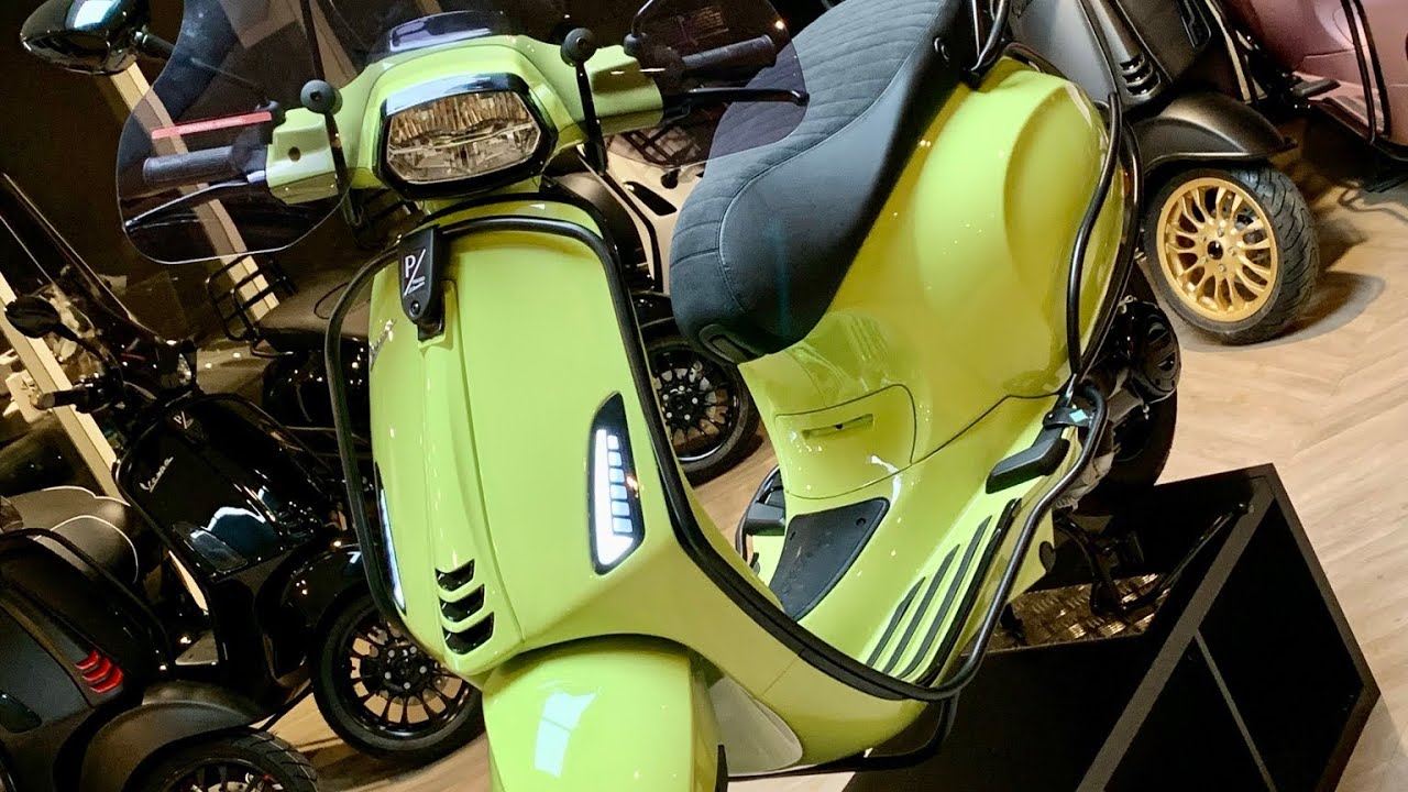 Vespa Sprint Spuiten en Bouwen ‘BMW M4 Kleur’