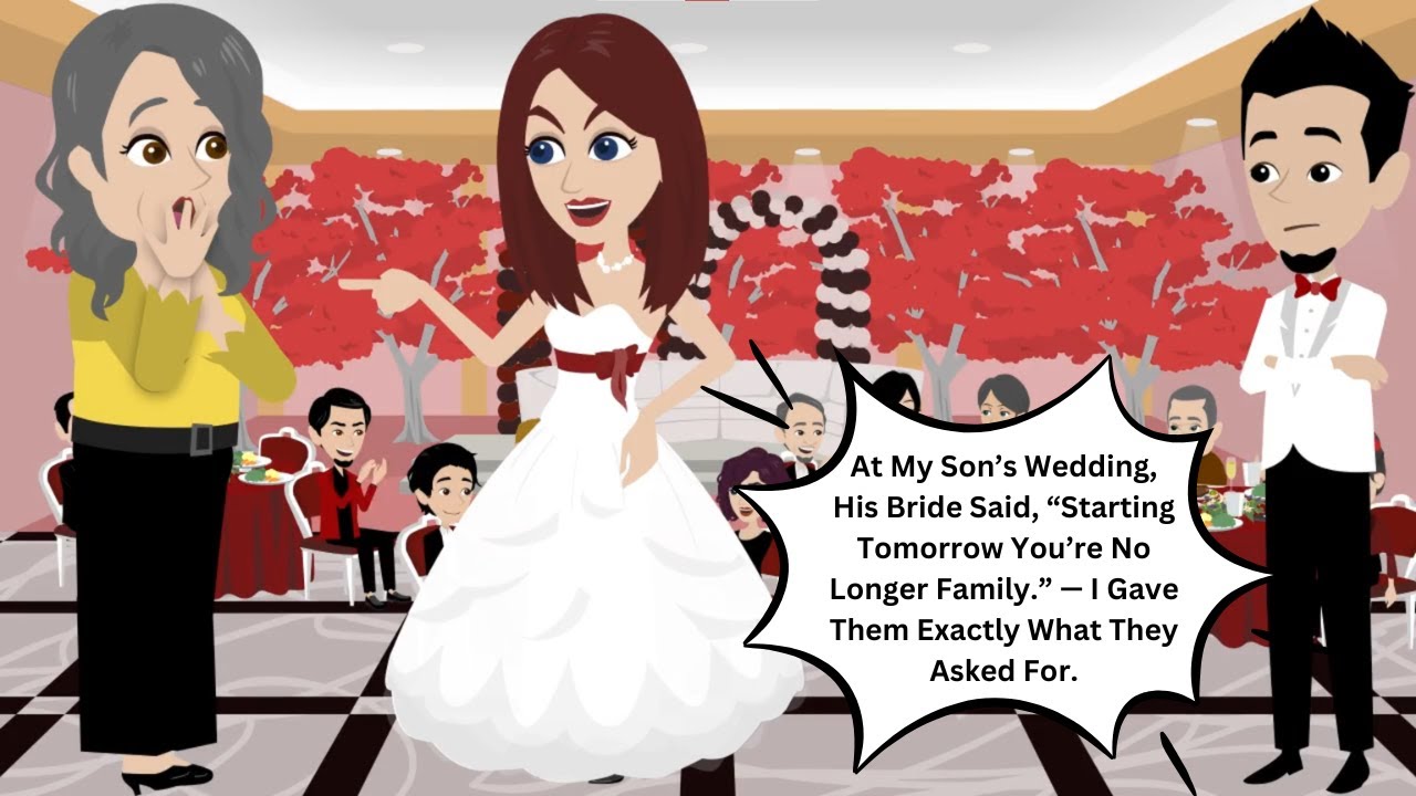 At My Son’s Wedding, His Bride Said, “Starting Tomorrow You’re No Longer Family.” — I Gave Them...