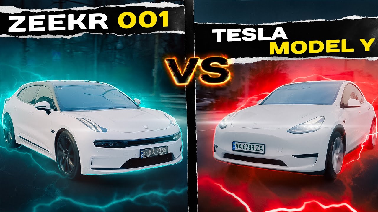 Zeekr 001 & Tesla Model Y