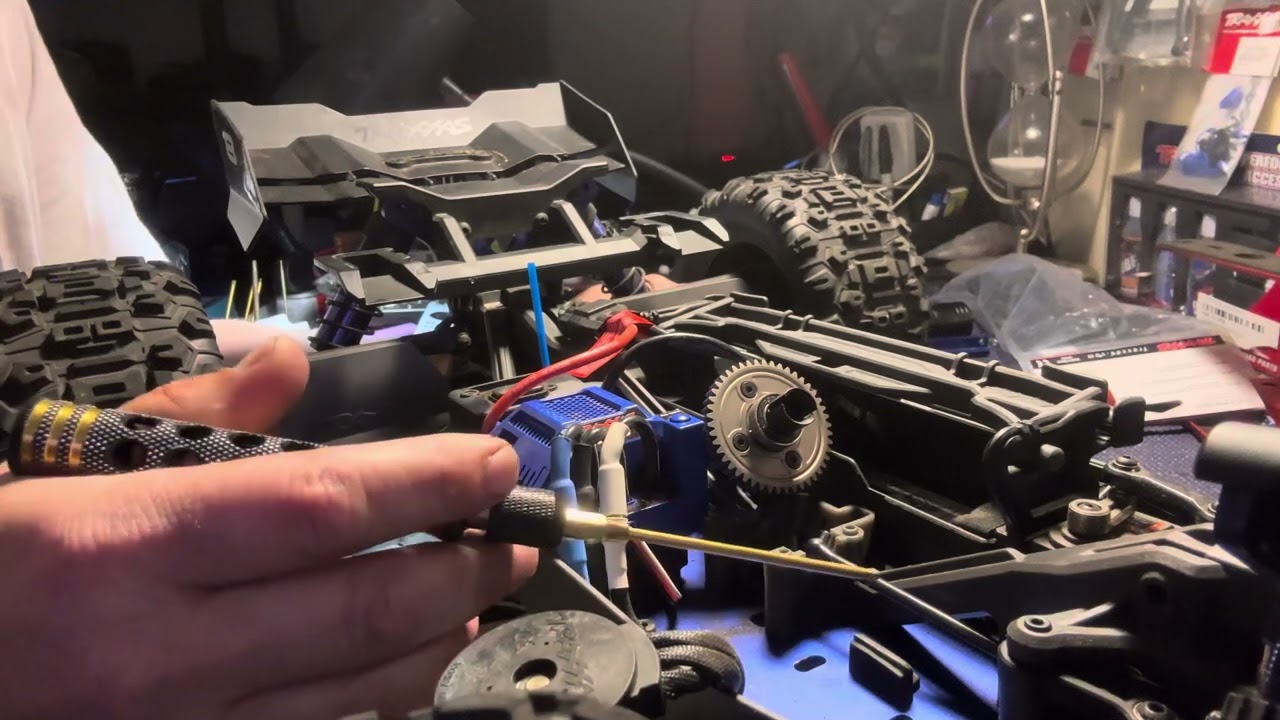 Traxxas sledge gear mesh solution when changing to high speed gears