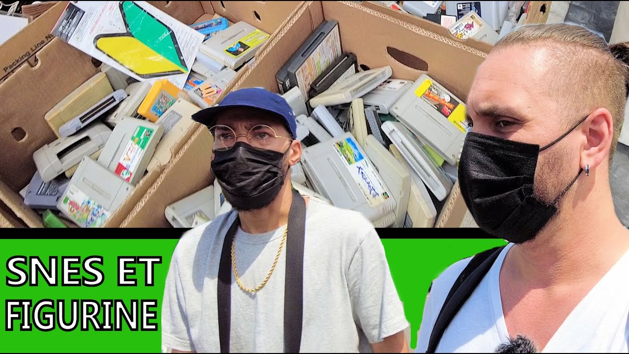 VIDE GRENIER JAPONAIS en CONTINU ! - Vlog Tokyo Retrogaming