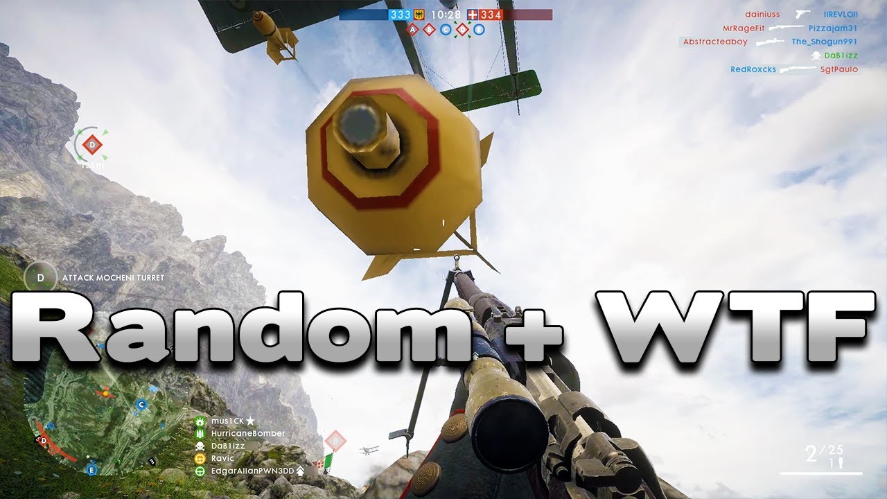 Battlefield 1 Random + WTF 6