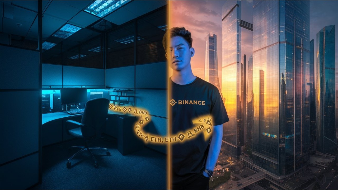 From SCRATCH to Crypto&rsquo;s RICHEST Billionaire EVER: The Insane Rise of Changpeng Zhao!