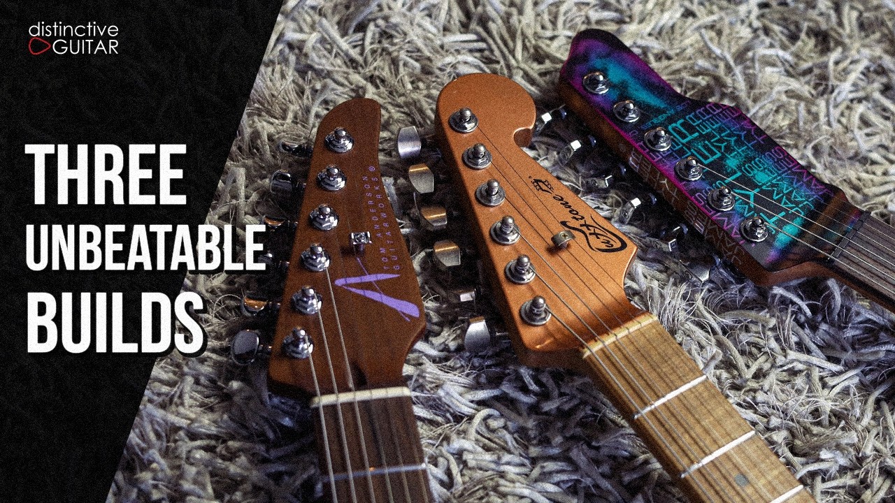 Unboxing Guitar Royalty! - James Tyler, Tom Anderson, & Luxxtone