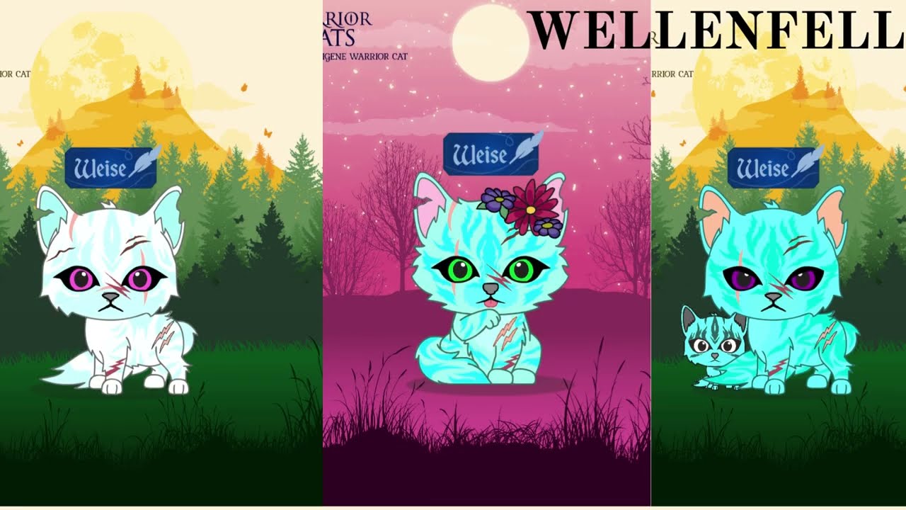 Warrior Cats Wellenfell's Geschichte (Ausgedacht)