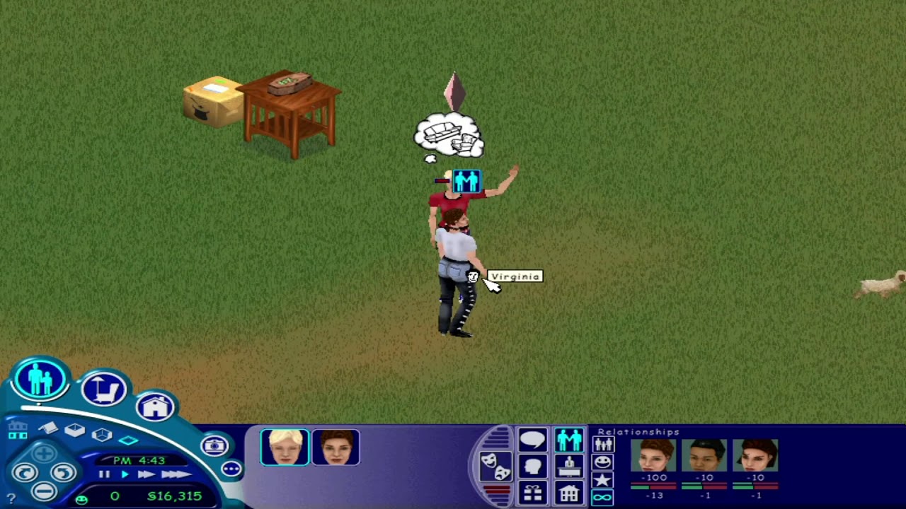 Sims 1- Simlish and Social Interactions 3