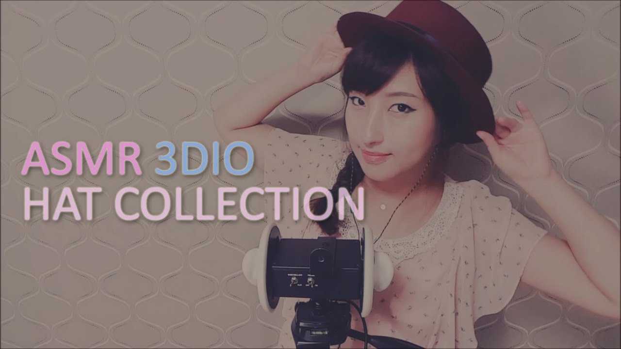 (ENG SUB)한국어ASMR. My Hat Collection♡소곤소곤 모자 소개♡Ear to Ear Whispering