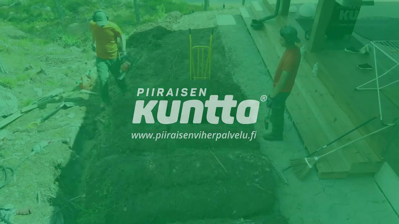 Kuntan asennus käsin