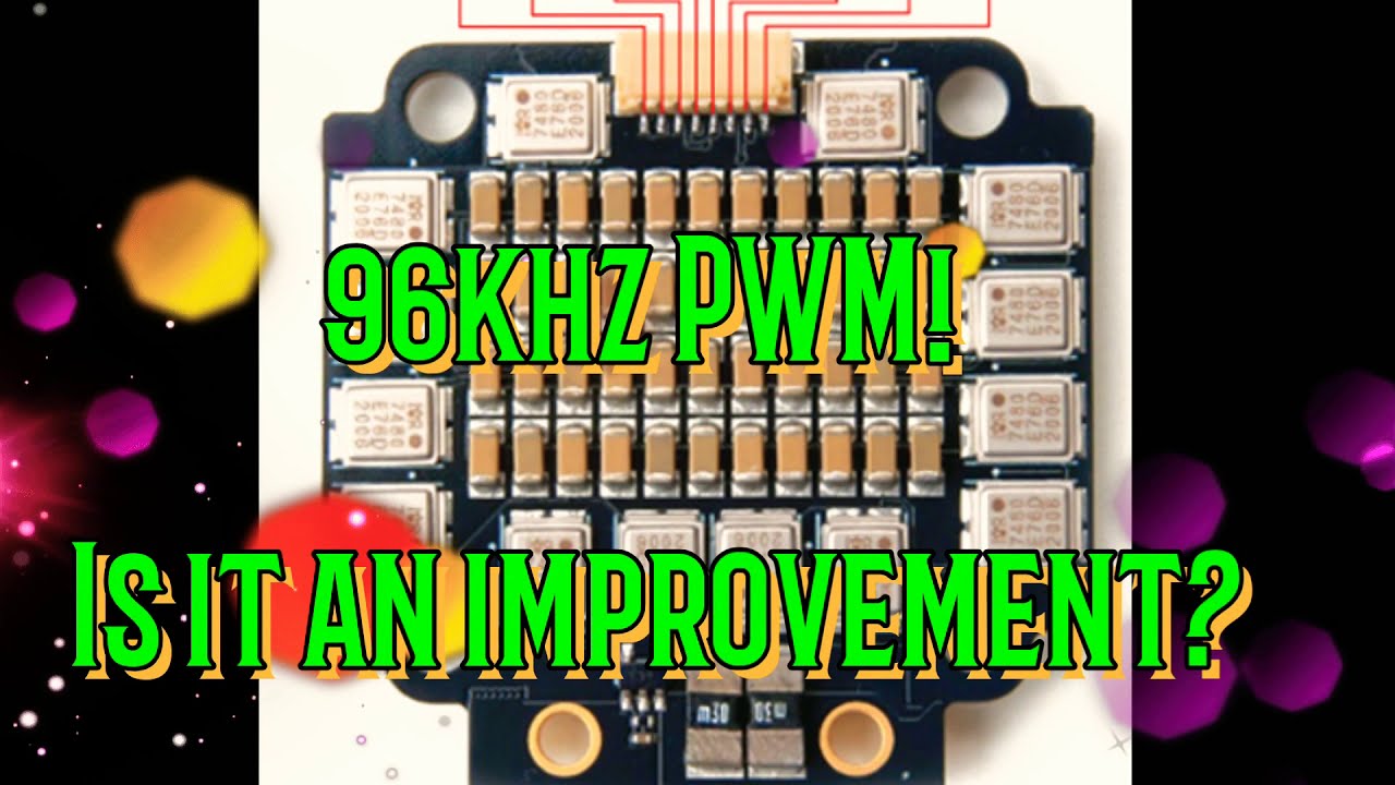 96khz PWM! Does it help? Holybro Tekko 32 F3 65a Metal