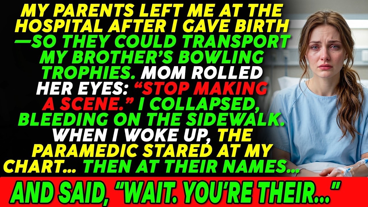 My Parents Left Me Bleeding After Birth for My Brother's Trophies—I Showed Everyone the Receipts