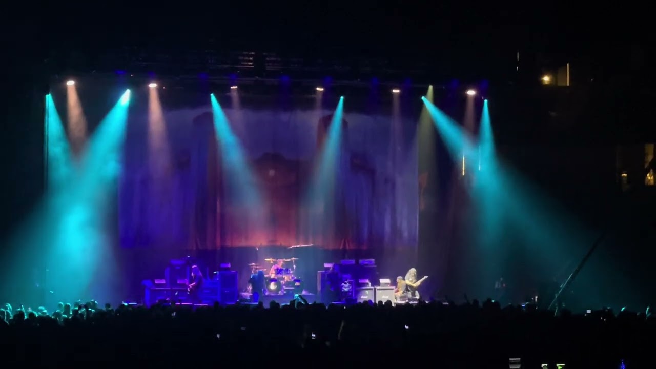 Obituary perform Dying Of Everything at The Honda Center in Anaheim, CA 5/25/24