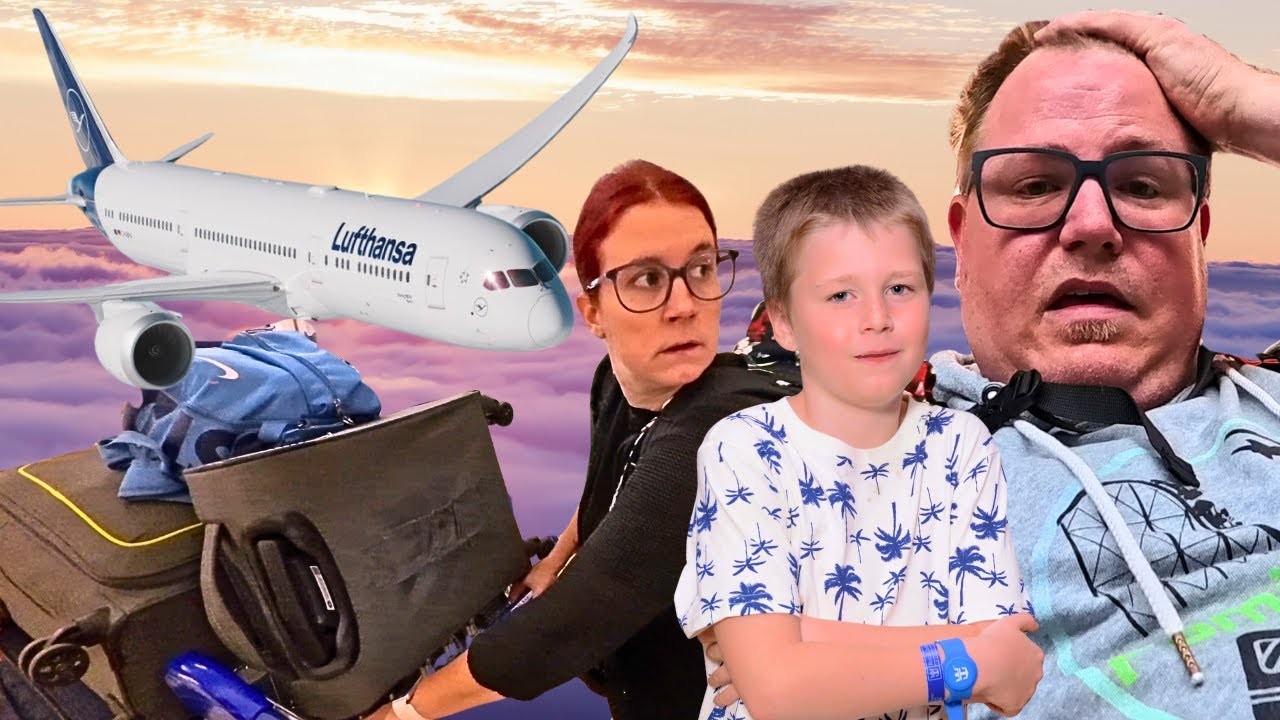 Koffer, Kind, Chaos? 😅 Unser Flug von Frankfurt nach Barcelona ✈️ (FamilienVLOG)