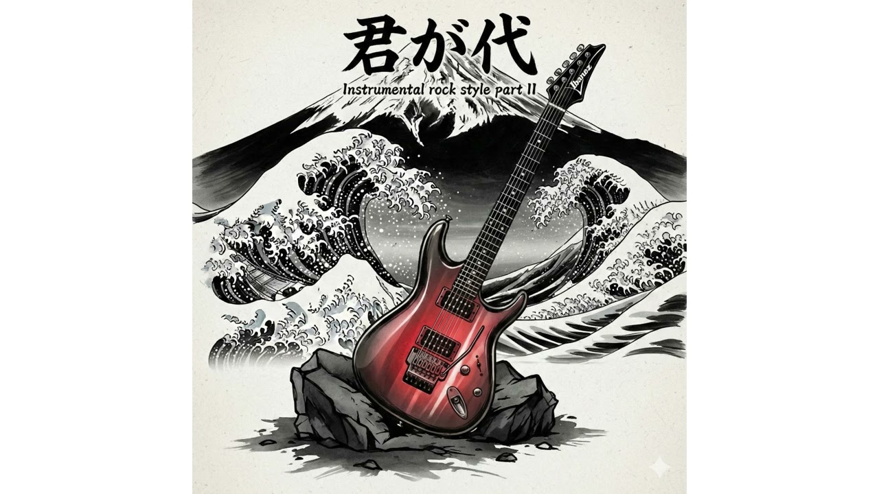 君が代　Kimigayo Instrumental rock style part II