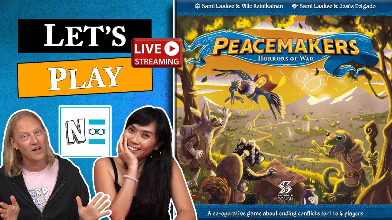 Let's Play PEACEMAKERS: HORRORS OF WAR - Live Board Game Playthrough & Review e163