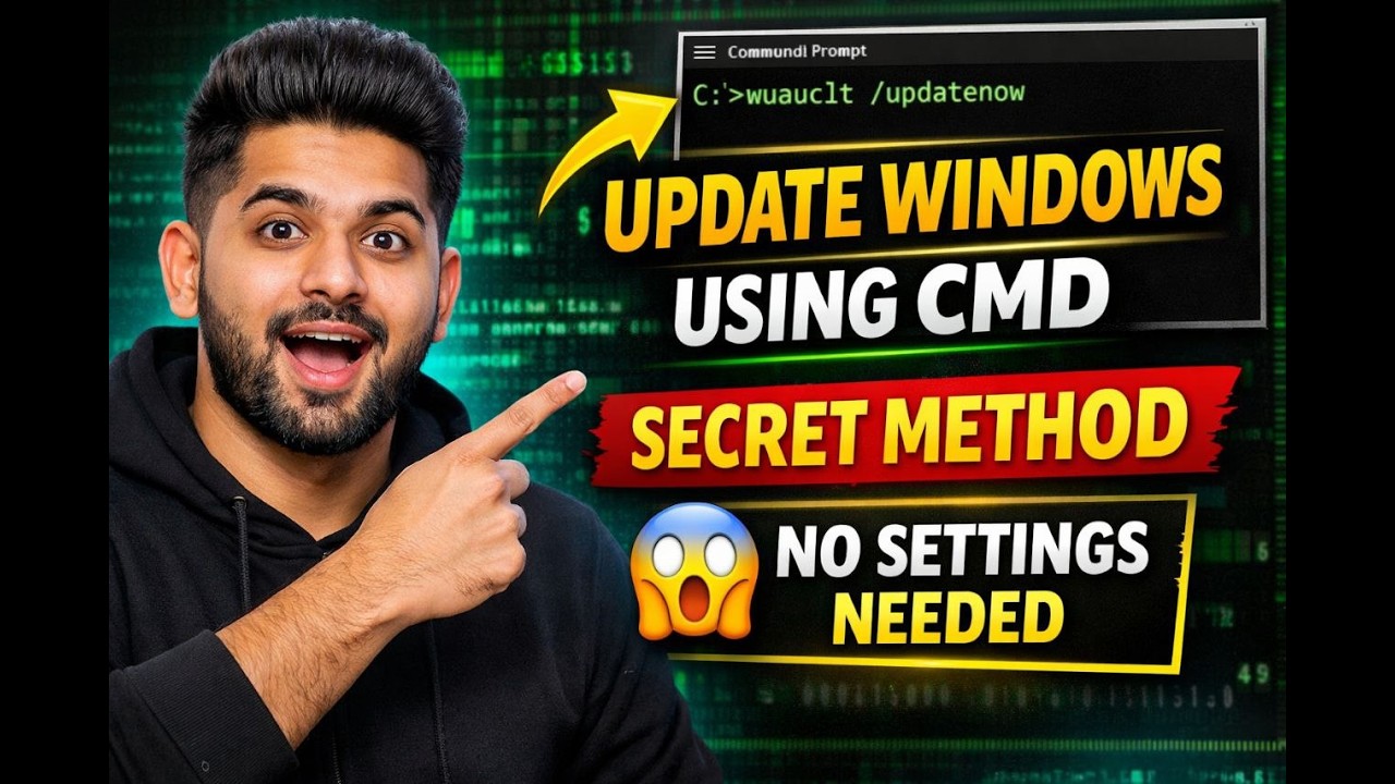 Command Prompt Se Windows Update & Software Update | Complete Tutorial