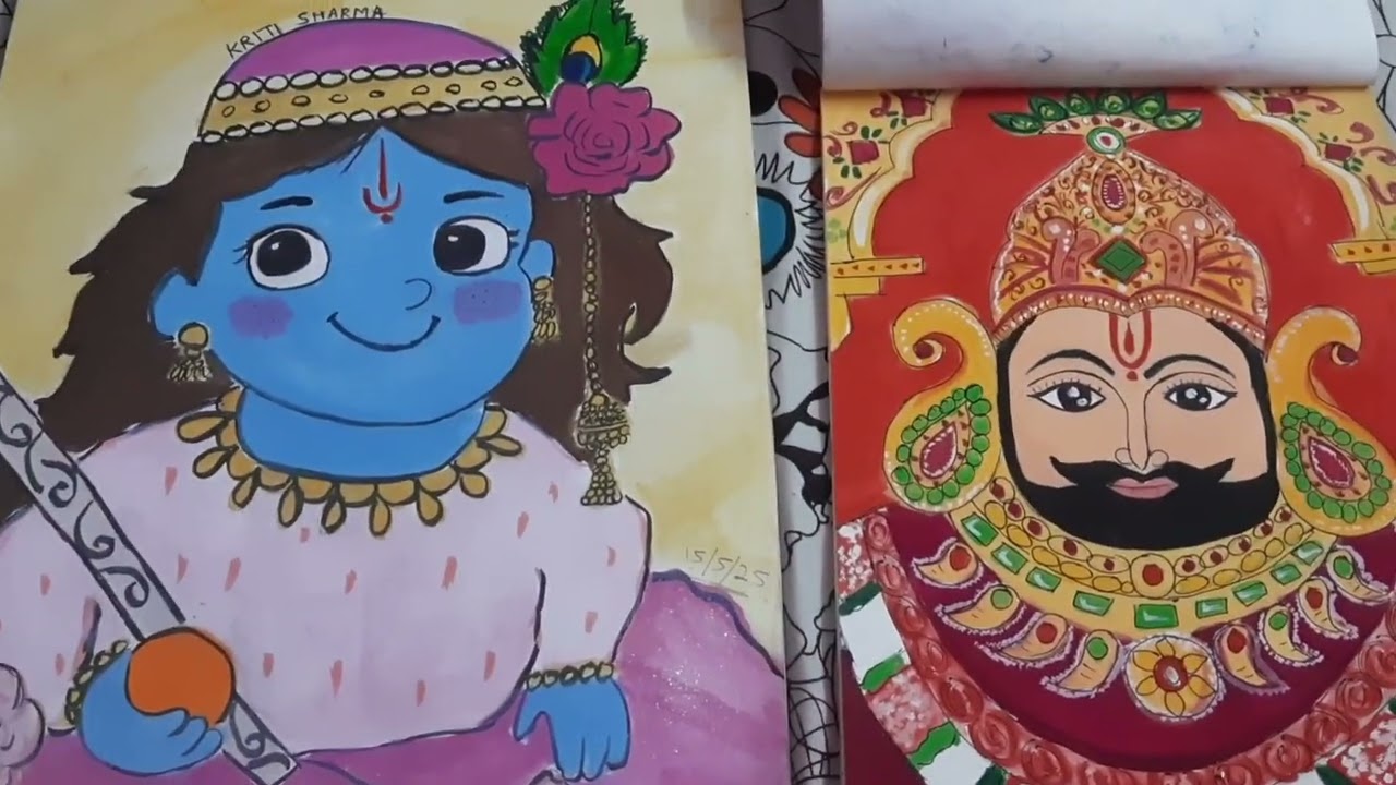 बेटी द्वारा बनाई गई चित्रकला 😊🥰 #drawing #youtube #vlog #chitrkla #viral #sonikasharma1747 