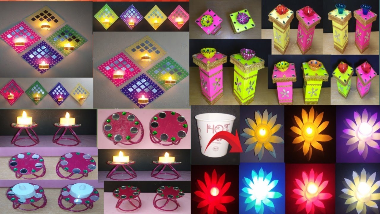 Home decor Ideas Use Waste material / how to make home decor / Best  Out of waste / home decor items