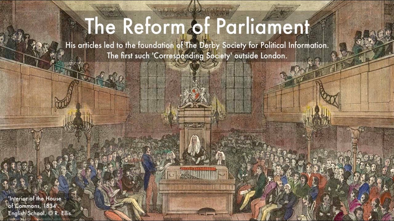WW William Ward, the Strutts, and the 'Derby Society for Political Information'. 720HD.