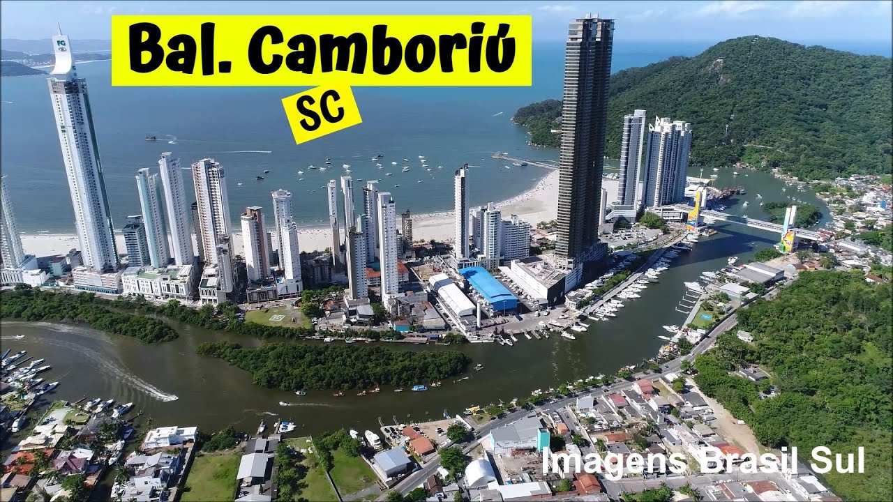 Balneário CAMBORIÚ | SC | Visto de outro ângulo (Aéreas Drone) © Todos os Direitos Reservados