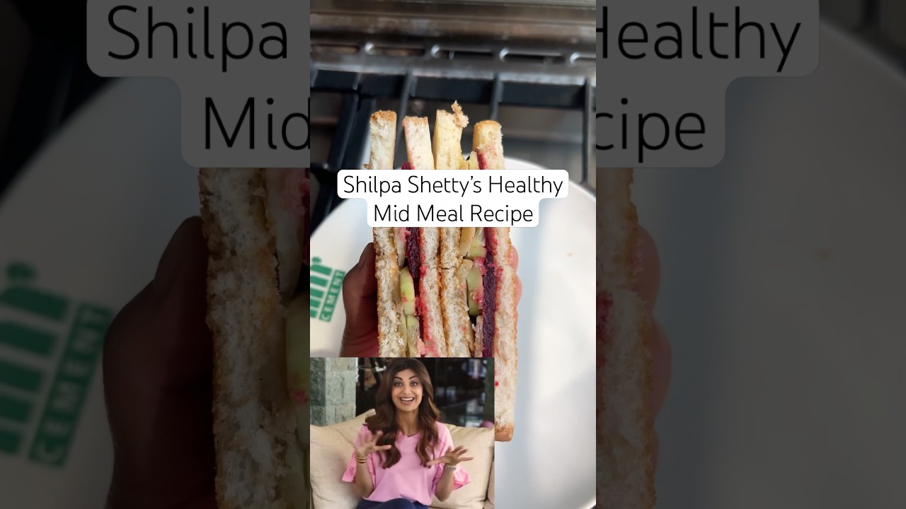 Shilpa Shetty shares her Beetroot Sandwich