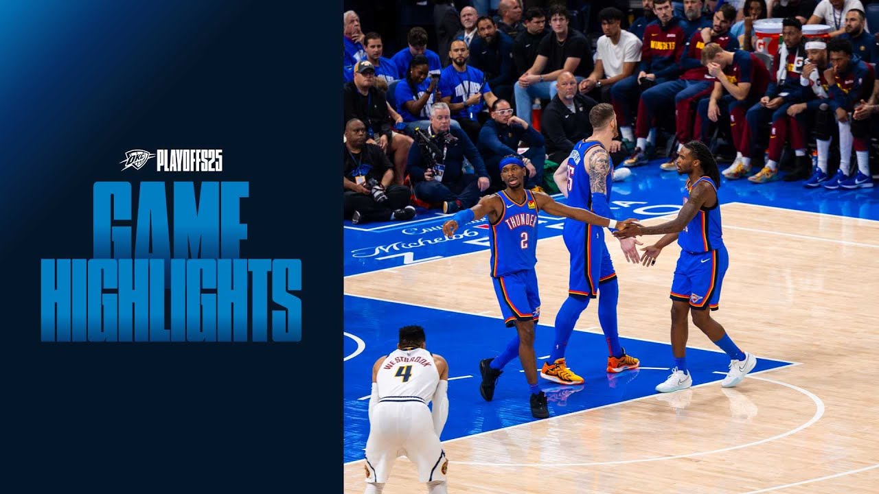 OKC Thunder vs Denver Nuggets | Western Conference semifinals Game 7 Highlights | May 18, 2025