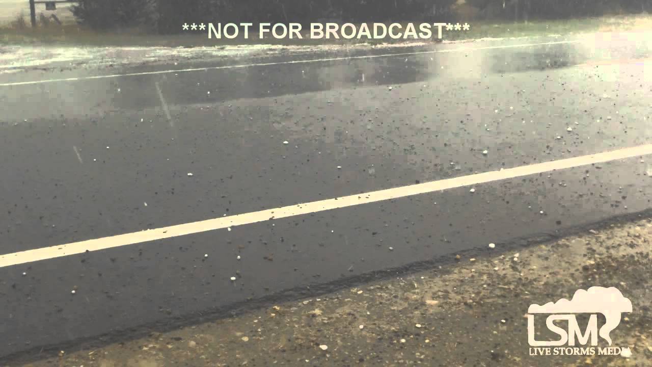 4-8-15 Deerhead, KS Hail *Bob Pack*