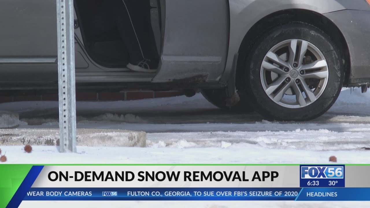 Kentuckians turn to new on-demand snow removal app as winter weather drags on