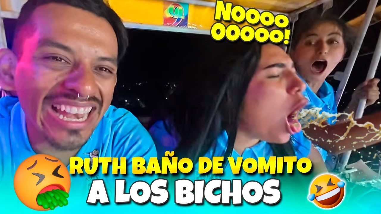 RUTH PASO UNA GRAN VERGÜENZA | No aguanto las ganas y vomito todo en la rueda🤮🤣