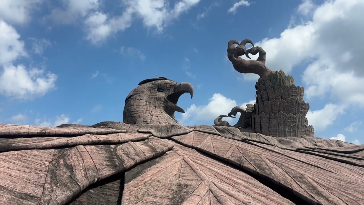 🌍 World's Largest Bird Sculpture | 📍 Jatayu Earth's Center | Vlog | Kerala 