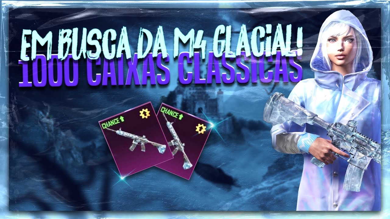 Open case | mais de 1000 caixas clássicas em busca da m4 glacial