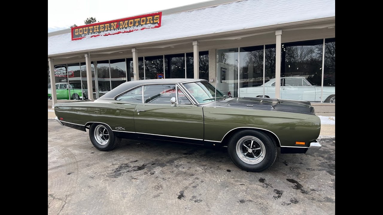 Plymouth GTX 1969 года выпуска — 68 900 долларов США