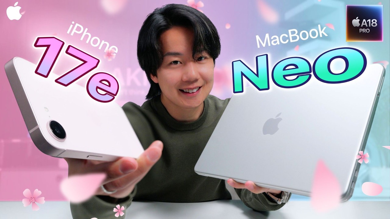 【購入レビュー】衝撃の10万円以下！Apple史上、最も身近な『魔法』がやってきた。MacBook Neo & iPhone 17e