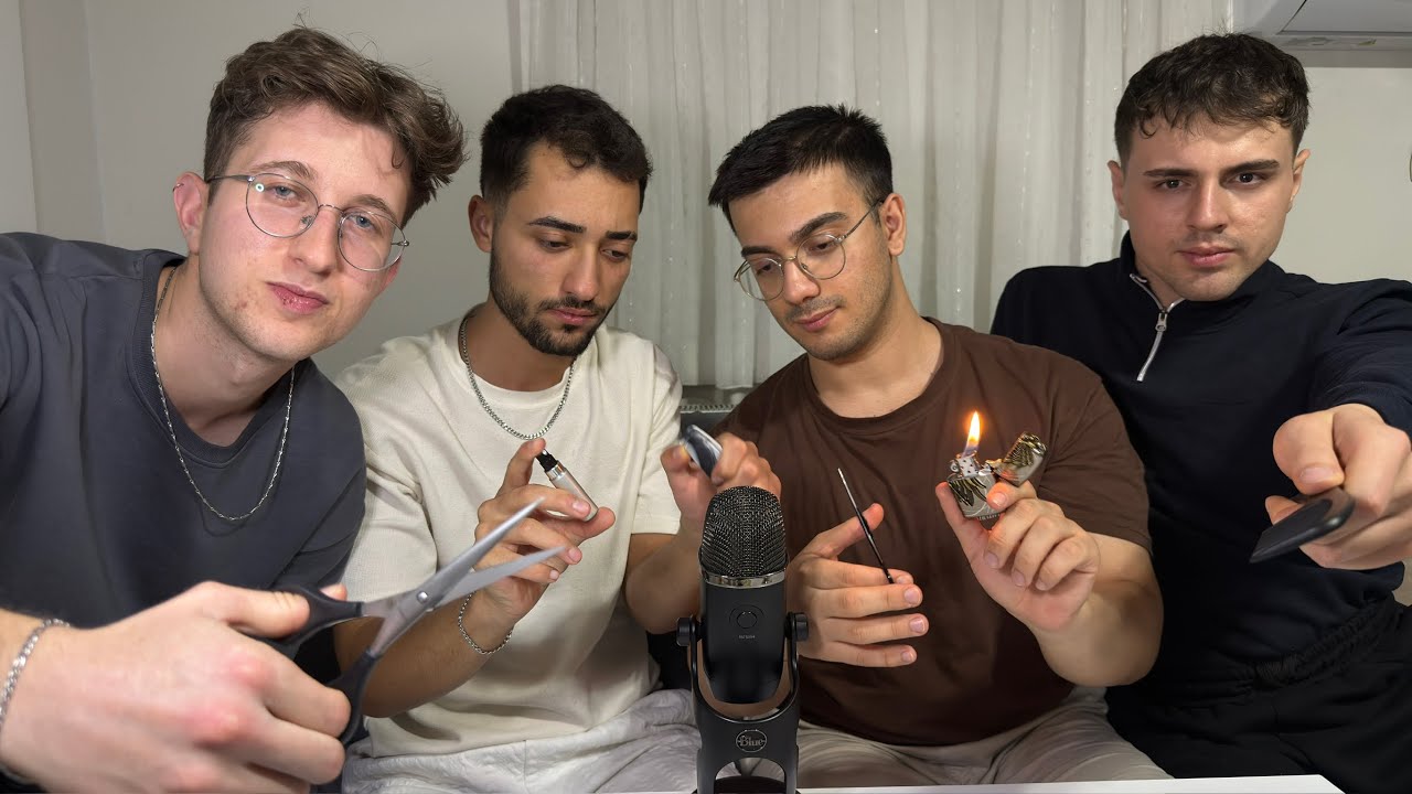 ASMR Haircut 💇‍♂️ Super Tingly Scissor Sounds (Relaxing & Realistic)