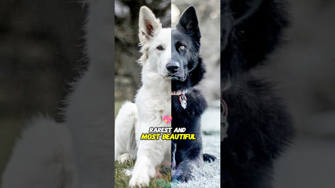 Top 3 Rarest and Most Beautiful German Shepherd Coat Colors #shorts #dog #pets #germanshepherd