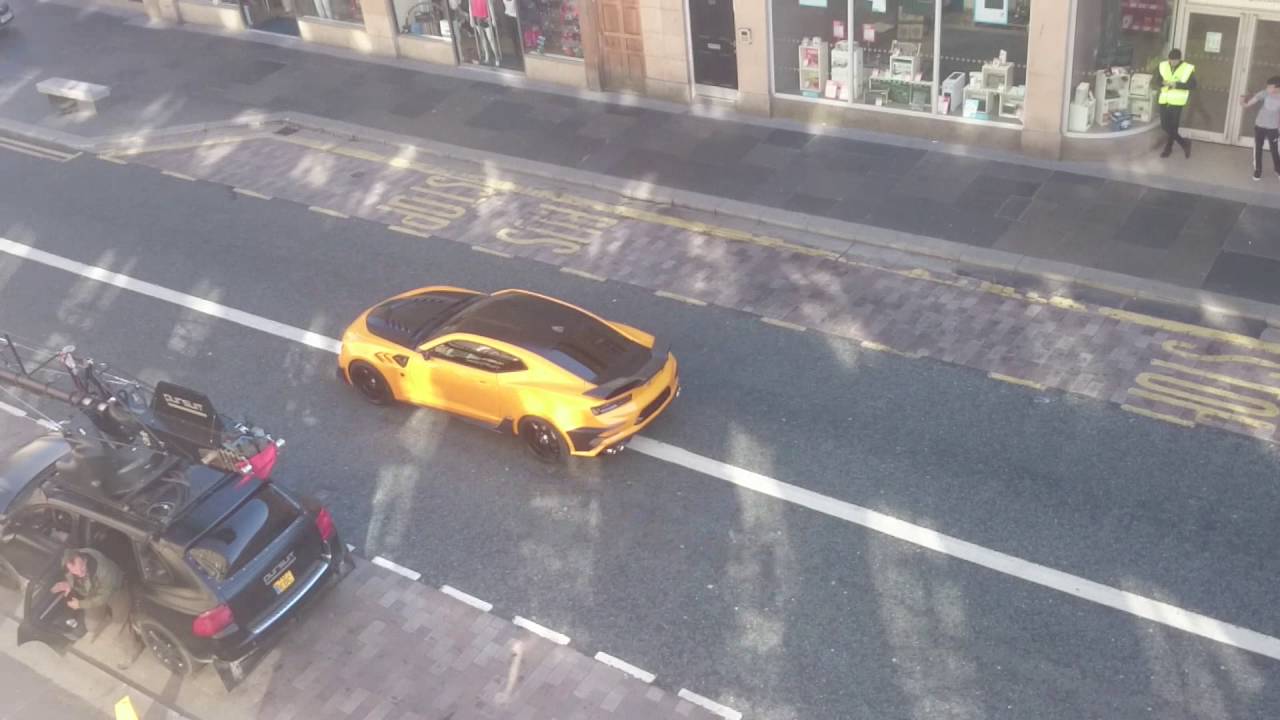 Transformers 5: The Last Knight - Newcastle Grainger Street - Behind the scenes