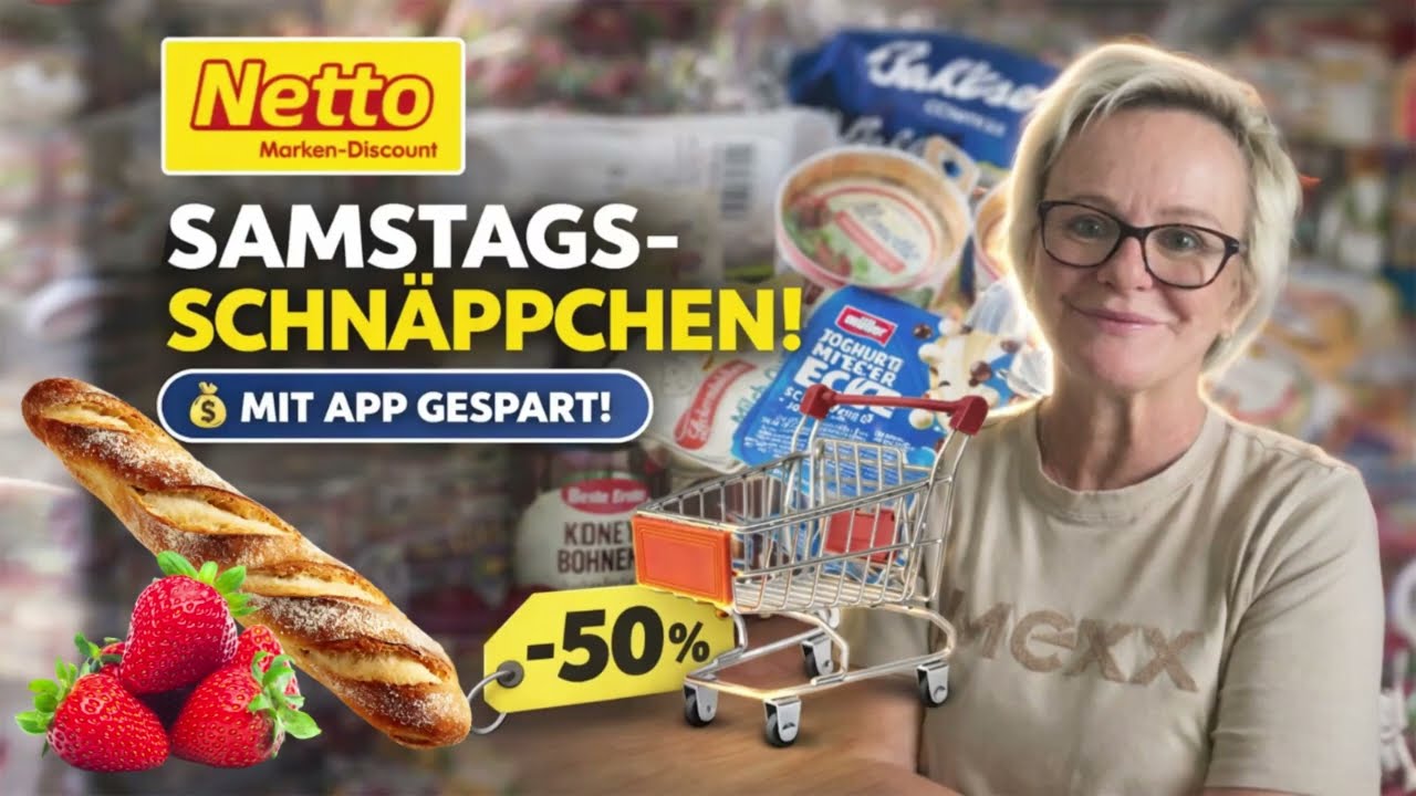 👉 Netto SAMSTAGS-SCHN&Auml;PPCHEN 😱 Mit App richtig gespart!