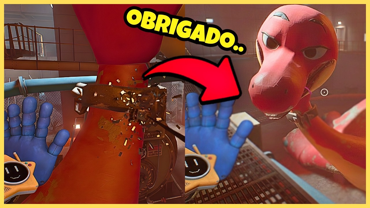 SE EU SALVAR O BRON FERIDO?? POPPY PLAYTIME 5 TODOS OS NOVOS SEGREDOS NOVO MASCOT HORROR
