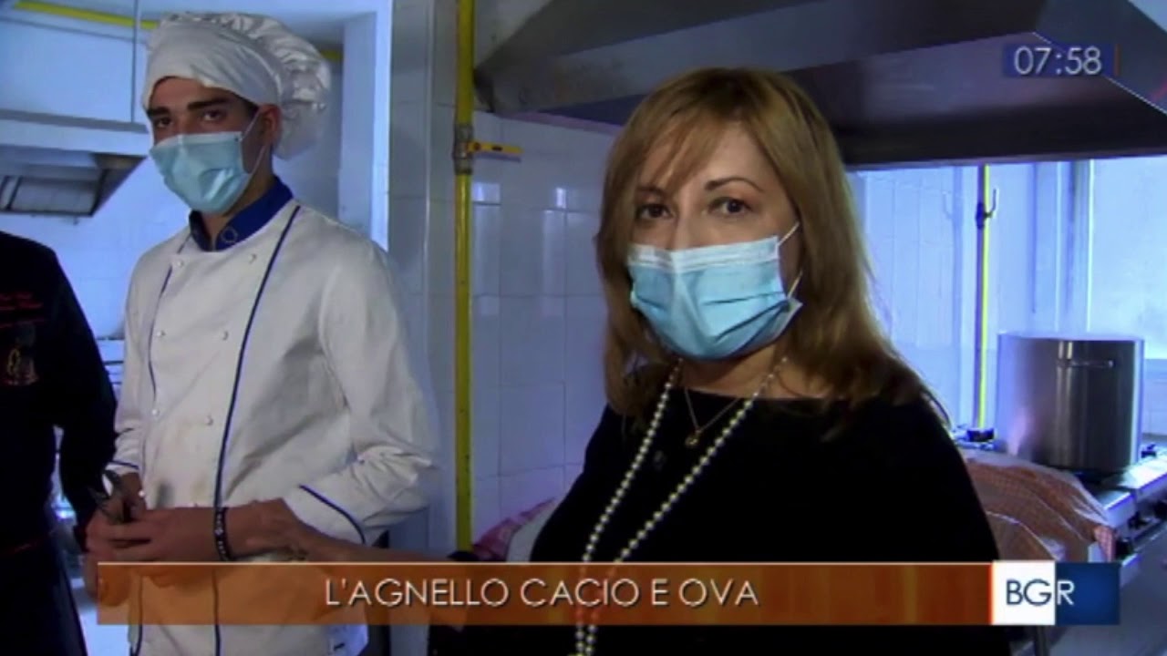 Agnello cacio e ova - Istituto Alberghiero Roccaraso
