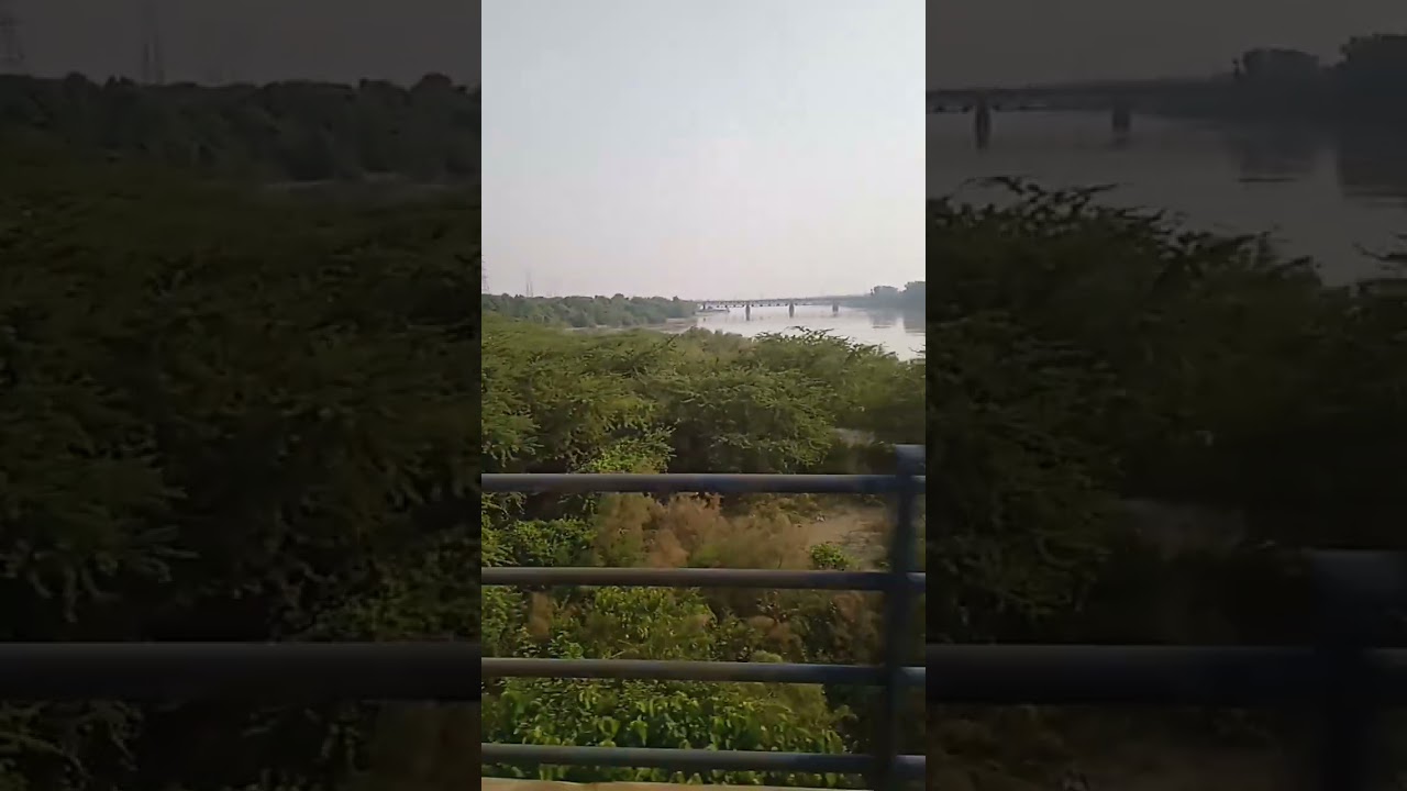 Yamuna River water level increase                                     @brajfilmsofficial  🙏🙏
