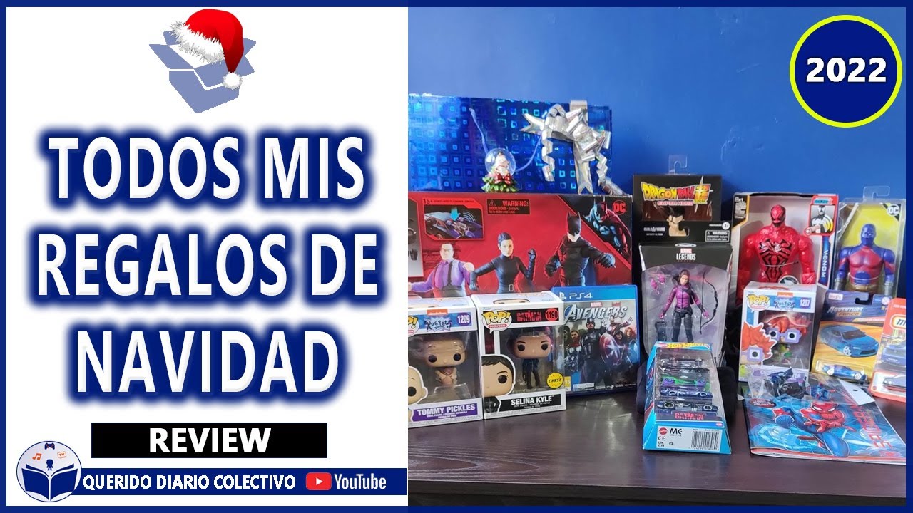 🔷 ABRIENDO TODOS MIS REGALOS DE NAVIDAD 2022 🎁🎄 | MARVEL, PS4 , DRAGON BALL  Y MÁS | REVIEW