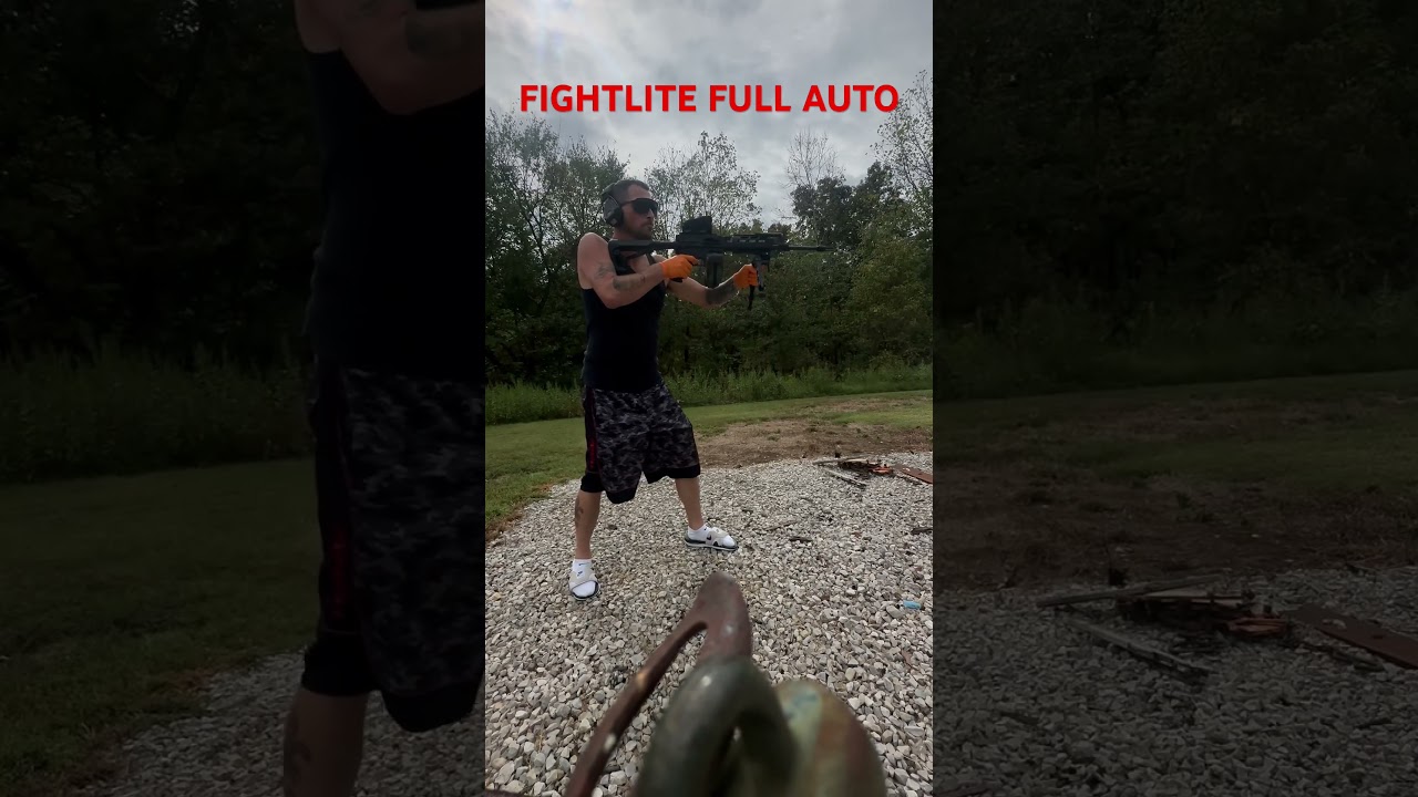 Fightlite MCR fullauto on registered drop in sear