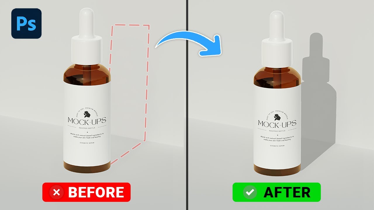 How To Add Realistic SHADOWS in Photoshop!