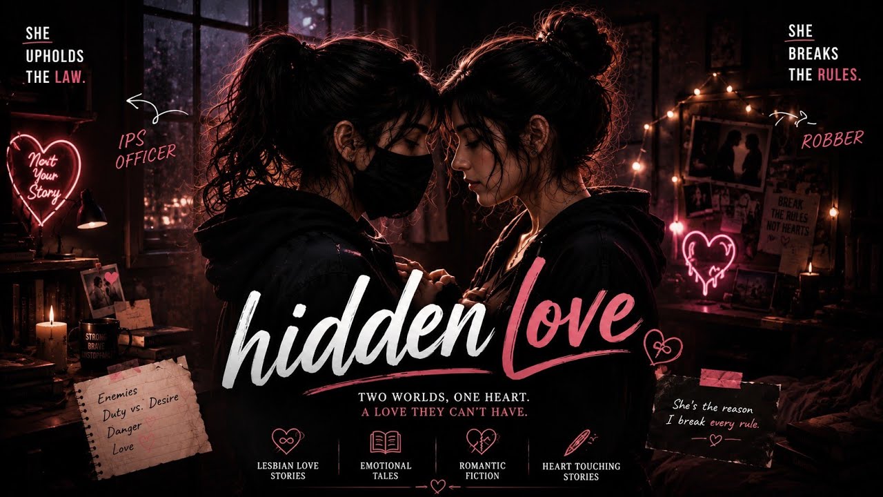Hidden love episode -23 || Mysterious lesbians' love story between IPS OFFICER & ROBBER ||
