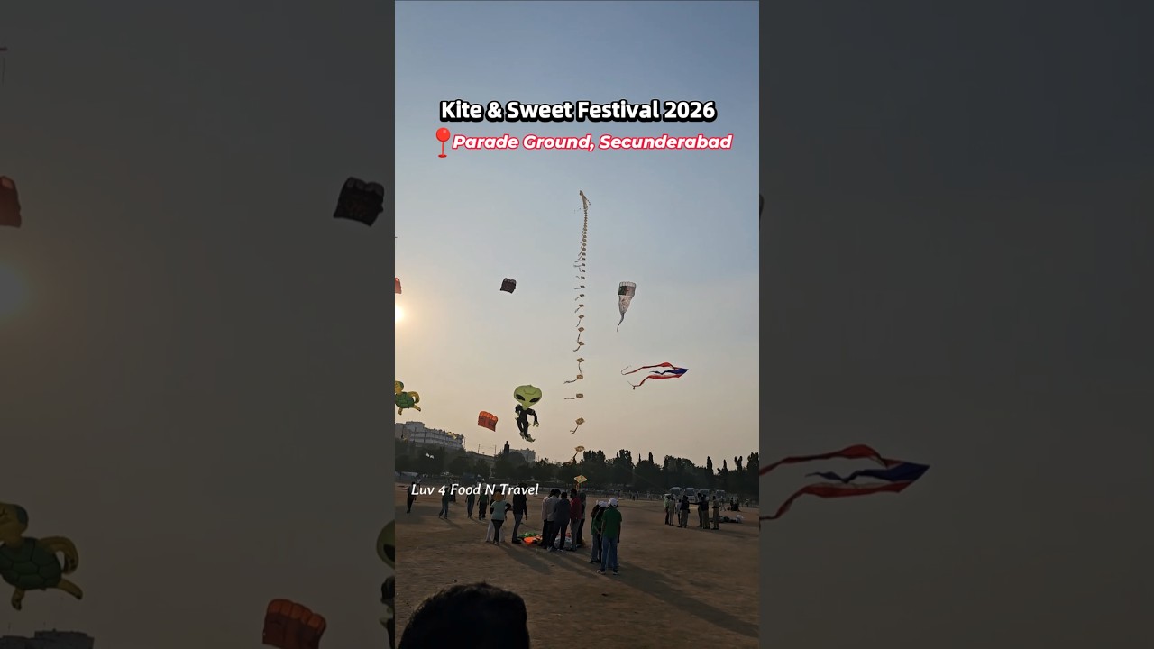 International Kite and Sweet Festival 2026 Hyderabad 