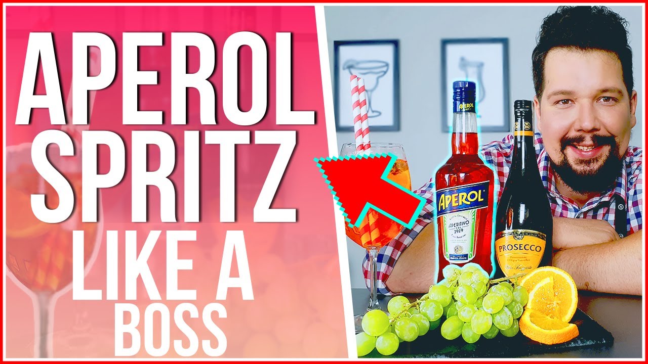 JAK zrobić APEROL SPRITZ LIKE A BOSS? Prosty przepis na drinka! Zrobisz go w domu!  DOMOWE DRINKI #4