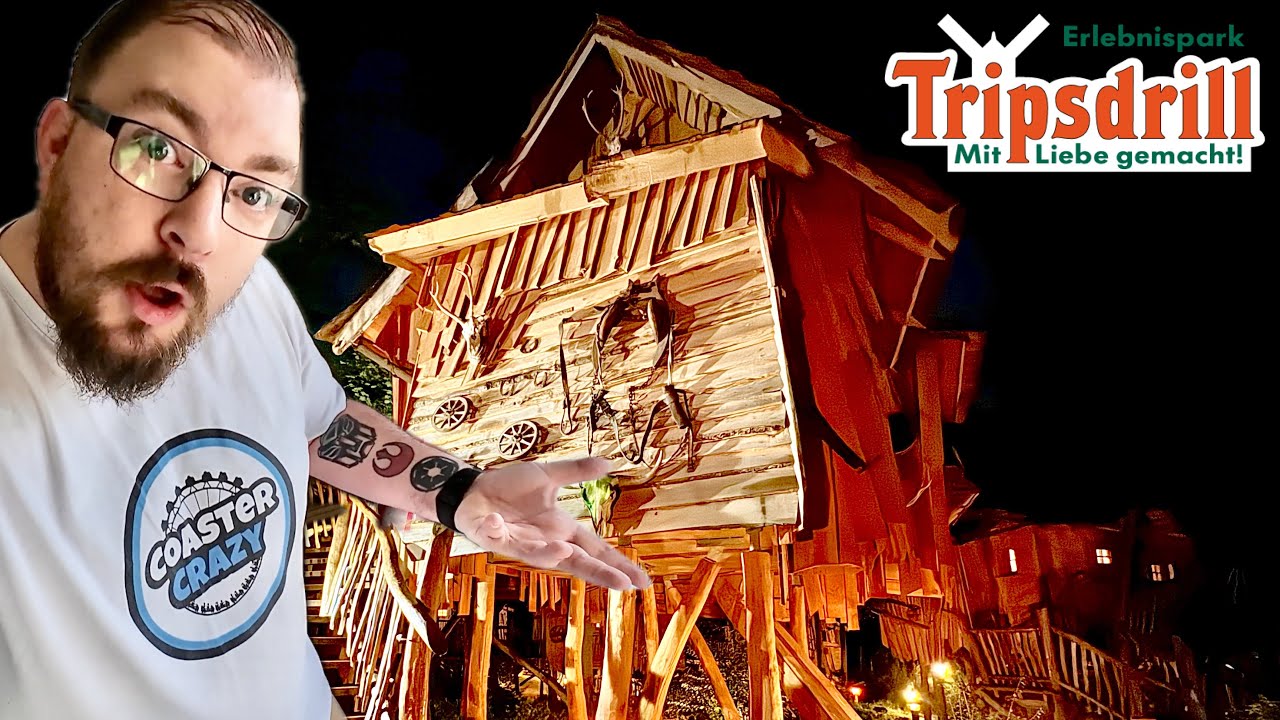 Я спал в домике на дереве - Tripsdrill Германия 🇩🇪