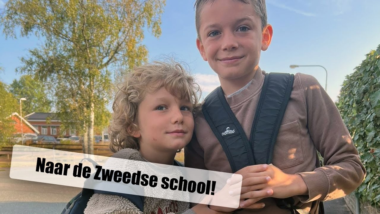 Emigratie naar Zweden: Eerste Schoolervaringen van de Kinderen! | Vlog #2
