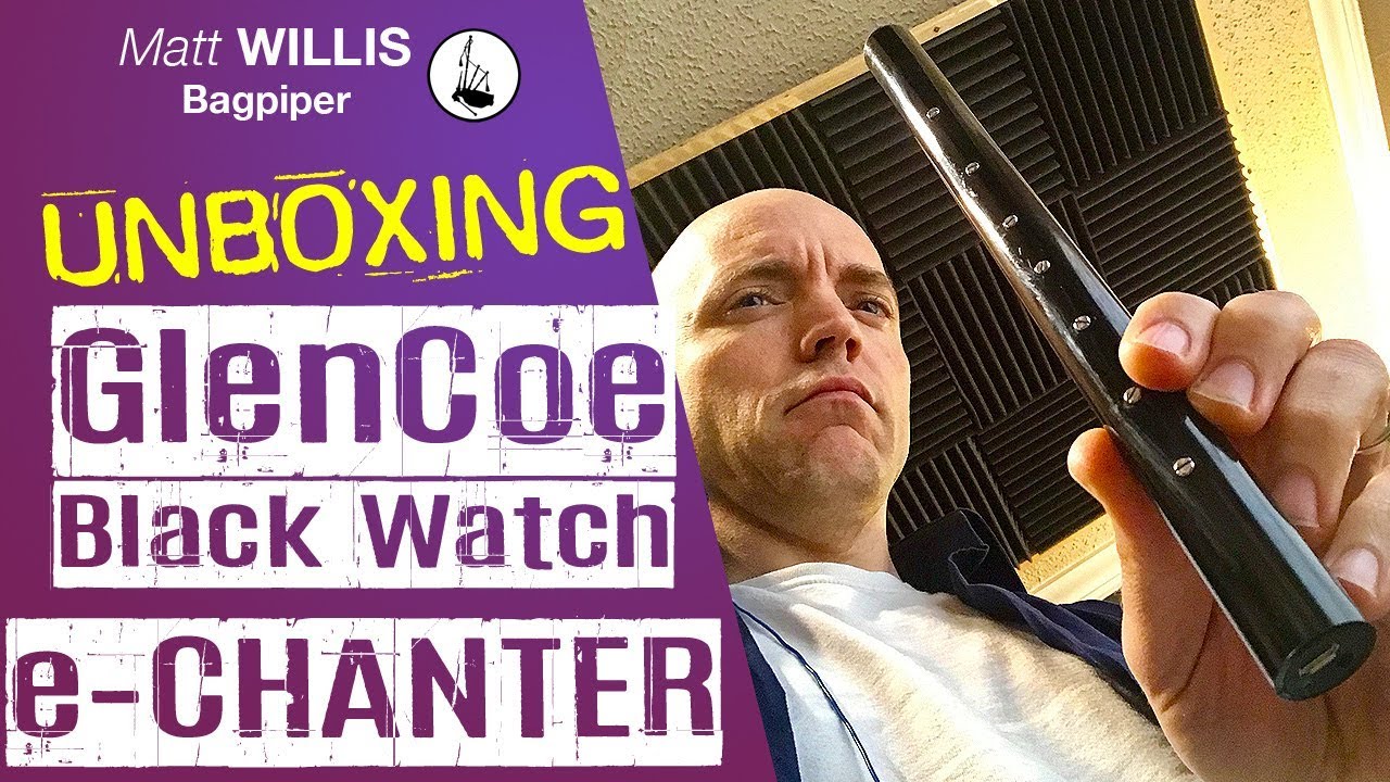 Распаковка: GlenCoe Black Watch e-Chanter! Электронная волынка