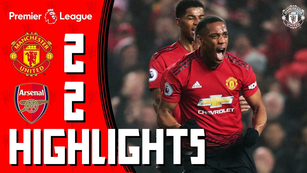 Highlights | Manchester United 2-2 Arsenal | Martial & Lingard on target for Mourinho's Men