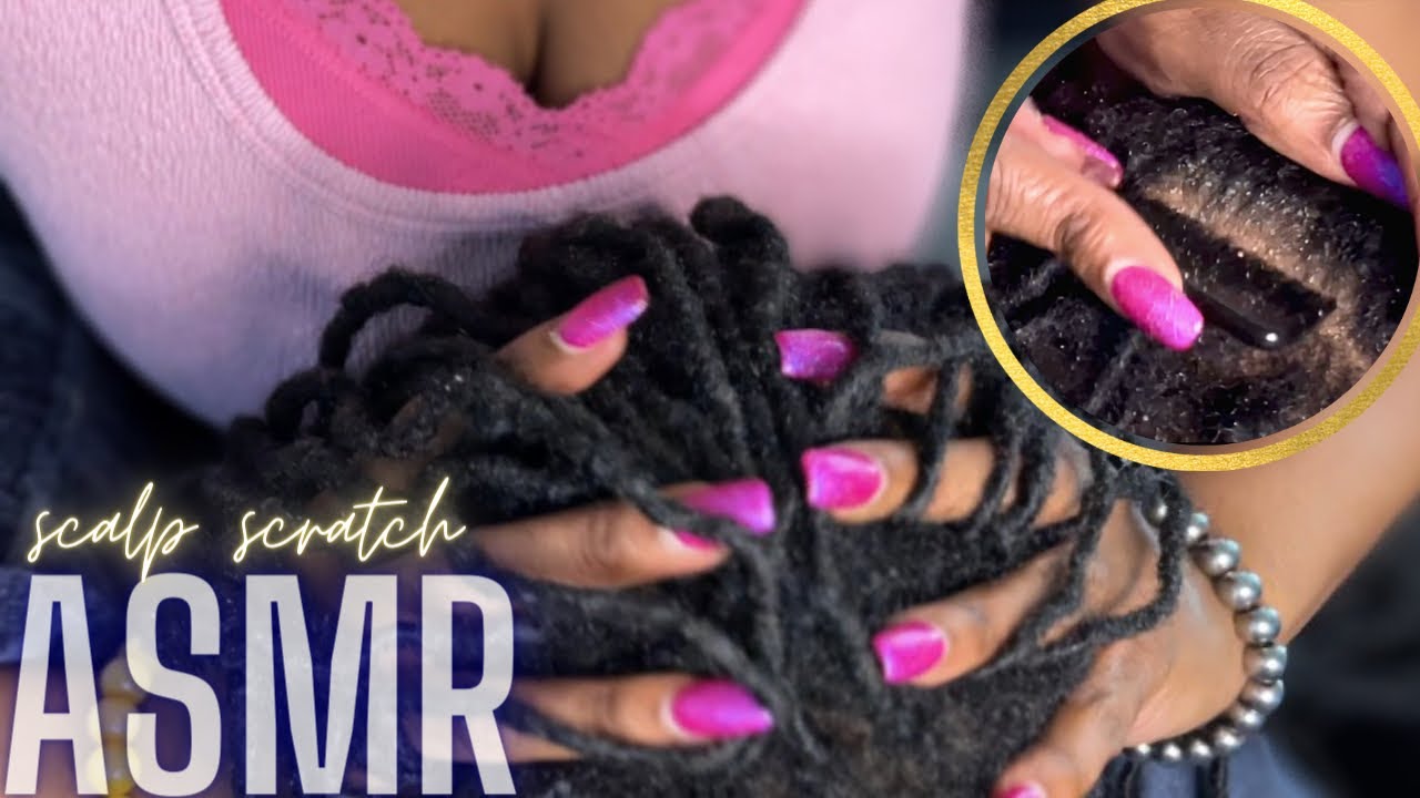 ASMR BUILD-UP BUST 🧼| itchy scalp scratching , hair play, flakes, + lint picking | ASMR HAIR PLAY